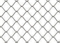 9 Messgerät-Draht 2&quot; Öffnungs-Stahlkettenglied Mesh Fencing Wire Fabric For Wohn