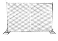 6' x 8' Größen-vorübergehender Kettenglied-Maschen-Zaun entfernbar für Bau