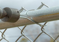 Einfache Torsions-fest vorgeformte Stahlbindung verdrahtet Kettenglied-Zaun-Zusätze