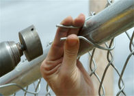 Einfache Torsions-fest vorgeformte Stahlbindung verdrahtet Kettenglied-Zaun-Zusätze