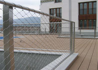 Dekoratives Schutz-Edelstahl-Drahtseil-Netz für Handlauf-Geländer