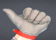 Zuverlässige Leistungs-Edelstahl-Maschen-Handschuhe für industriellen Ausschnitt-Schutz