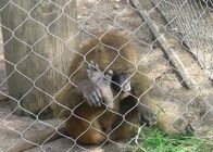 Gesponnenes 3mm Edelstahl-Drahtseil Mesh For Zoo Animal Fence
