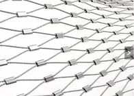 Seil-Mesh Woven Guardrail Protection Net-Netz der Gebäude-Fassaden-70x120mm SS