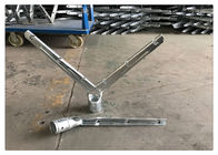 Kettenglied-Zaun-Rasiermesser-Stacheldraht-Erweiterungs-Arm-V-Form Stand leicht zusammengebaut