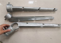 Erweiterungs-Arm des Stacheldraht-45°, 3 Strang galvanisierter Barb-Draht-Arm 2 1/2“ X 1 5/8&quot;