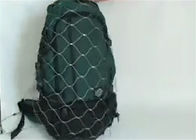 20mm Mesh Ferrule Type Anti Theft Edelstahl-Draht Mesh Bags Soft
