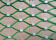 Biegen Sie weich den dekorativen fechtenden Maschendraht, PVC/Nylon gesponnene Seil-Masche