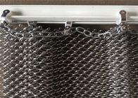 1x8mm flexibles Metall Mesh Curtain For Room Divider