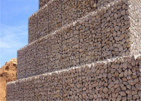 Dekorative Gabions-Körbe für Gärten, grünes Gabion zäunt Wand für Landschaft ein