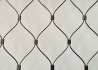 3-Millimeter-buchsenversehenes Edelstahl-Drahtseil Mesh Fall Protection Nets 100*100mm