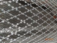 Silbernes industrielles 100x150 BTO-18 schweißte Rasiermesser Mesh For Fence Protect