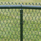 6ft x 30ft Öffnung Kettenglied-Mesh Fence Green Whites 55mmx55mm für Huhn und Schafe