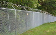 50-Ft-Länge Kettenglied Mesh Fence Diamond Wire Coiled und Zusätze