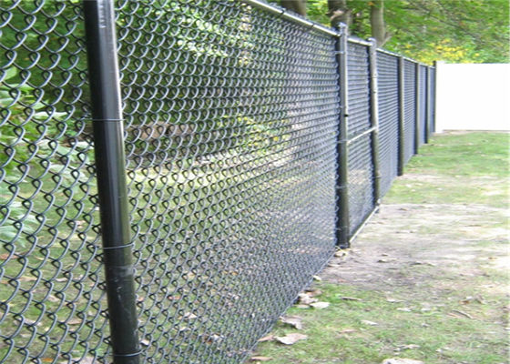 60mm Küsten-Kettenglied-Zaun Fabric Galvanized Diamond Wire Netting 6FT