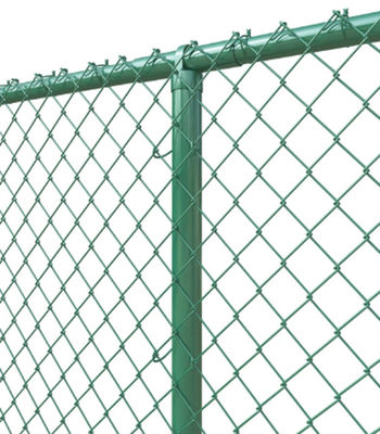 Hochfestes PVC beschichtete das 9 Messgerät-Kettenglied-Zaun For Playground